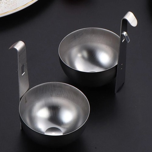Stainless steel egg poacher - egg,