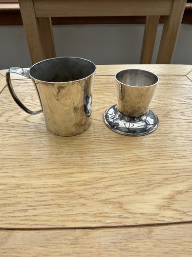Epns mug and egg cup - epns,