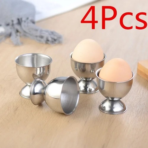 Stainless steel egg cups - stainless,