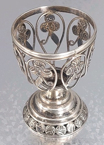 Vintage silver plated metal - silver,