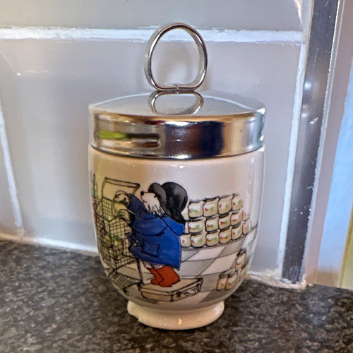 Coalport paddington bear egg - coalport,