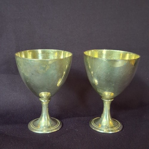 Pair vintage silver - pair, of