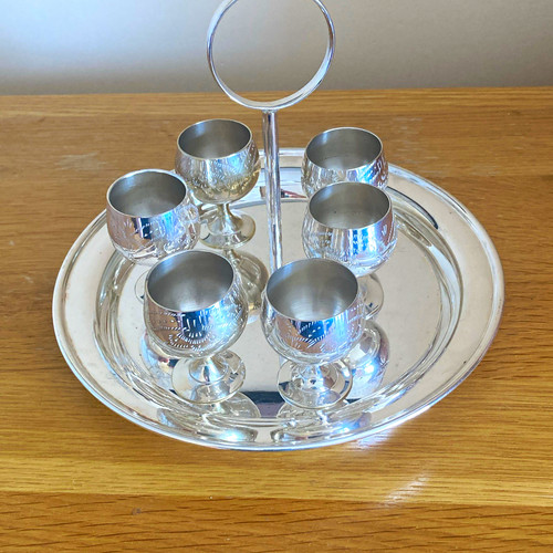 Epns silver plated egg - egg, cup