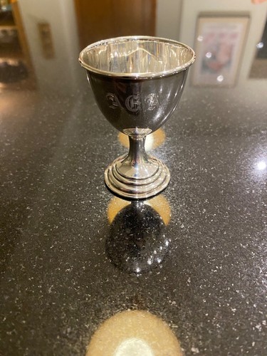 Egg cup sterling silver - sterling,