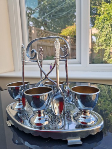 Set four egg cups - egg,