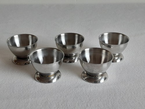 Stainless steel egg cups - stainless,