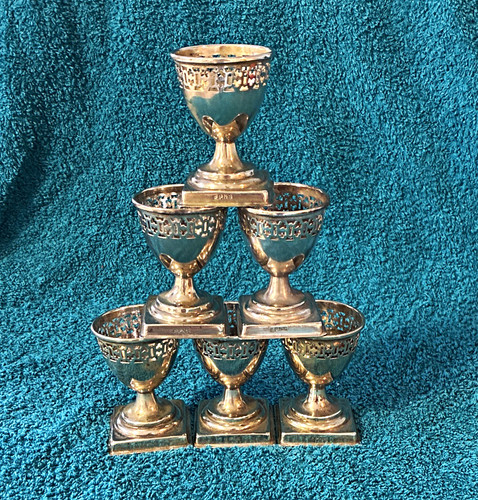Vintage epns silver plate set - plate,
