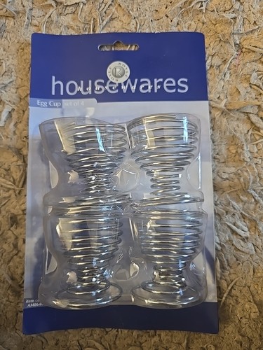 Metal egg cups - of, 4