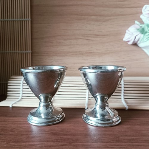 Vintage silver plated egg - vintage,
