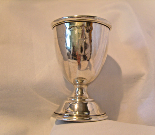Egg cup sterling - sterling, silver