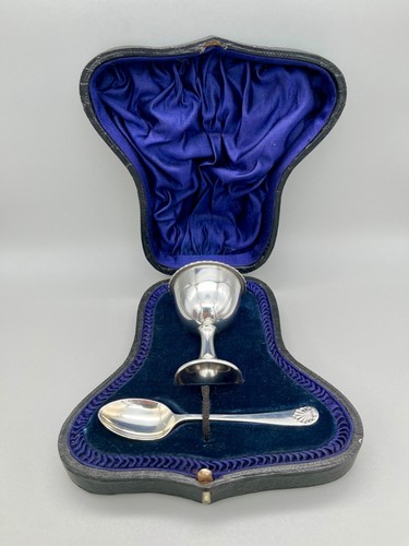 George sterling silver egg - george,