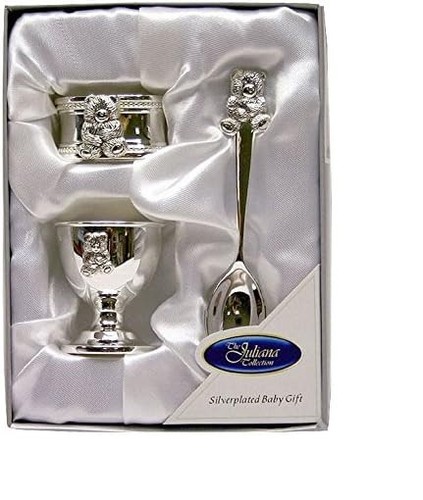 Silver plated christening - plated,