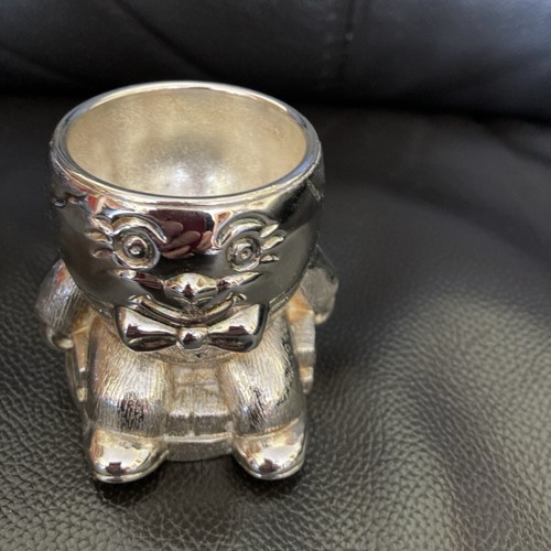 Vintage silver plated humpty - vintage,