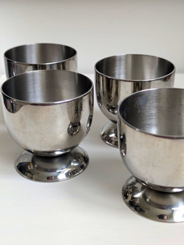 Retro stainless steel egg - steel,